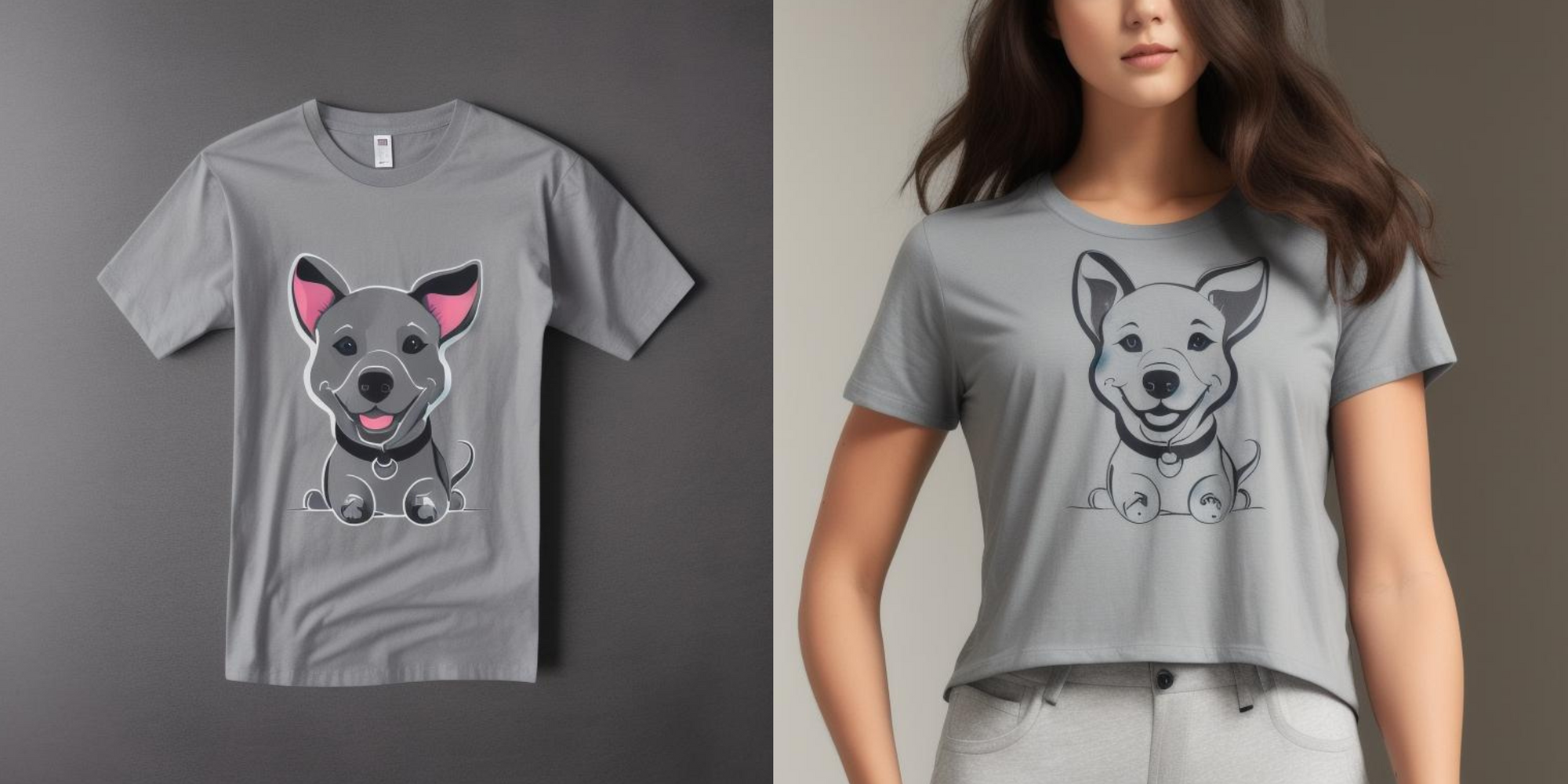 A step-by-step guide to create and mock-up market ready t-shirt designs using Generative AI.